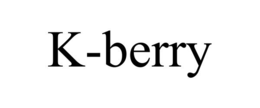 K-BERRY trademark