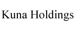 KUNA HOLDINGS trademark
