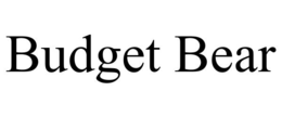 BUDGET BEAR trademark