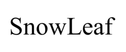 SNOWLEAF trademark