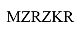 MZRZKR trademark