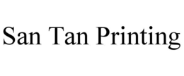 SAN TAN PRINTING trademark