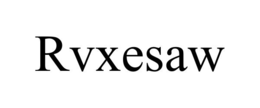 RVXESAW trademark