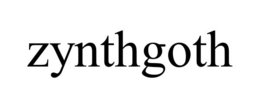 ZYNTHGOTH trademark