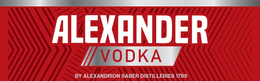 ALEXANDER VODKA BY ALEXANDRION SABER DISTILLERIES 1789 trademark