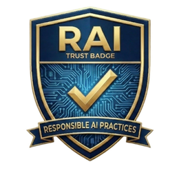 RAI CERTIFIED, RESPONSIBLE AI PRACTICES trademark