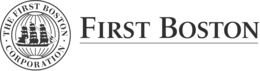 THE FIRST BOSTON CORPORATION FIRST BOSTON trademark