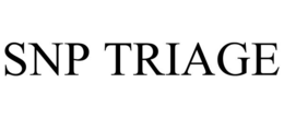 SNP TRIAGE trademark