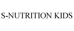 S-NUTRITION KIDS trademark