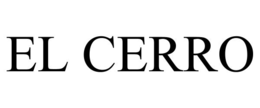 EL CERRO trademark