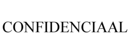CONFIDENCIAAL trademark