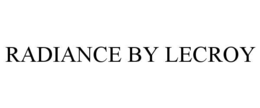 RADIANCE BY LECROY trademark