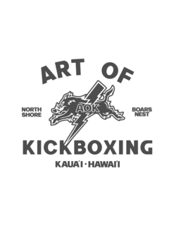 ART OF KICKBOXING NORTH SHORE KAUA'I · HAWAI'I AOK BOARS NEST trademark