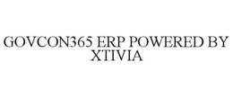 GOVCON365 ERP POWERED BY XTIVIA trademark