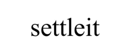 SETTLEIT trademark