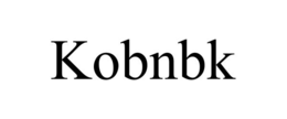 KOBNBK trademark