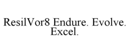 RESILVOR8 ENDURE. EVOLVE. EXCEL. trademark