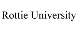 ROTTIE UNIVERSITY trademark