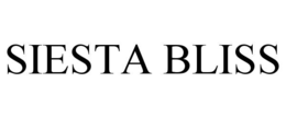 SIESTA BLISS trademark