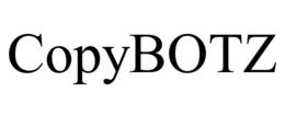 COPYBOTZ trademark