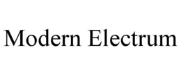 MODERN ELECTRUM trademark
