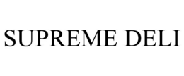 SUPREME DELI trademark