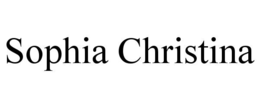 SOPHIA CHRISTINA trademark