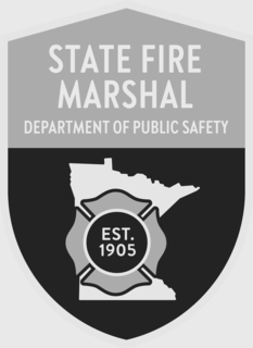 STATE FIRE MARSHAL DEPARTMENT OF PUBLIC SAFETY EST. 1905 trademark