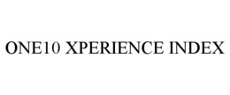 ONE10 XPERIENCE INDEX trademark