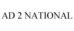 AD 2 NATIONAL trademark