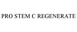 PRO STEM C REGENERATE trademark