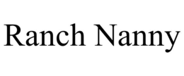 RANCH NANNY trademark