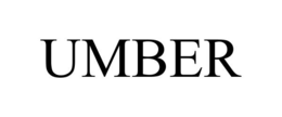 UMBER trademark