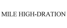 MILE HIGH-DRATION trademark