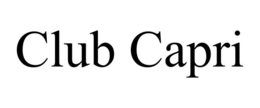 CLUB CAPRI trademark