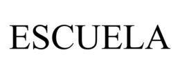 ESCUELA trademark