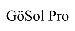 GÖSOL PRO trademark