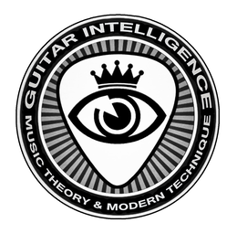 GUITAR INTELLIGENCE MUSIC THEORY AND MODERN TECHNIQUE trademark
