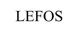 LEFOS trademark