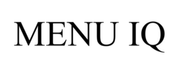 MENU IQ trademark