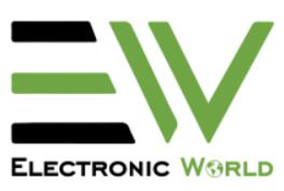 EW ELECTRONIC WORLD trademark