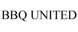 BBQ UNITED trademark