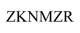 ZKNMZR trademark