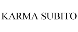 KARMA SUBITO trademark