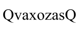 QVAXOZASQ trademark