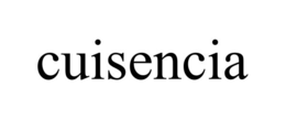 CUISENCIA trademark