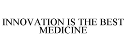 INNOVATION IS THE BEST MEDICINE trademark