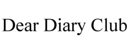 DEAR DIARY CLUB trademark
