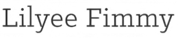 LILYEE FIMMY trademark