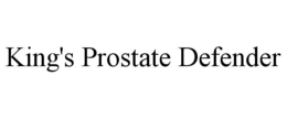 KING'S PROSTATE DEFENDER trademark